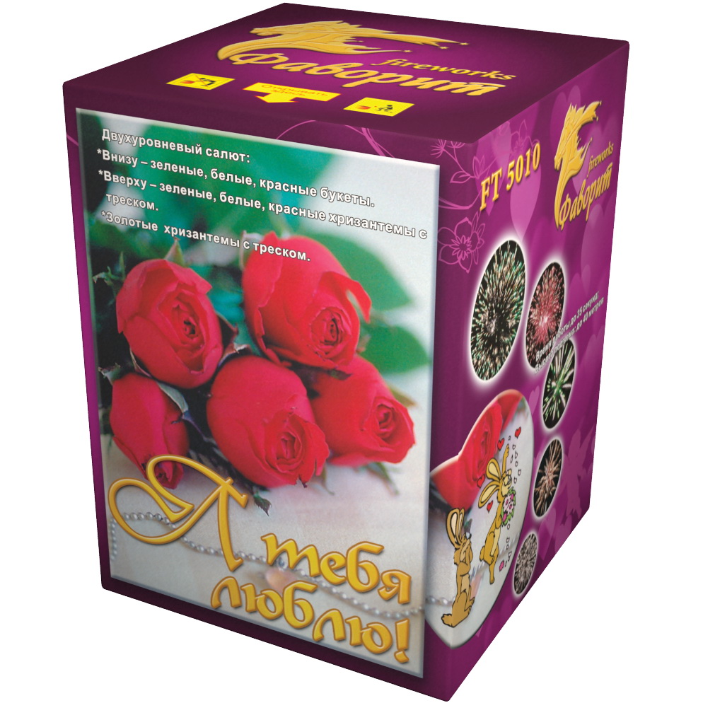 Салют "Я тебя люблю" (8/1)