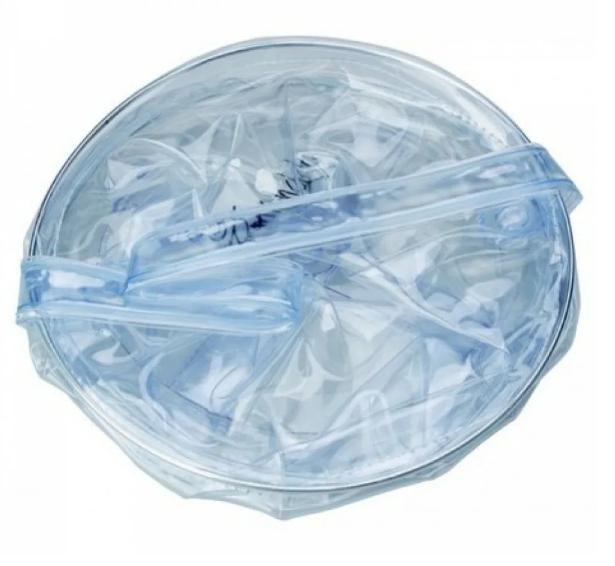 Ведро складное прозрачное 10л