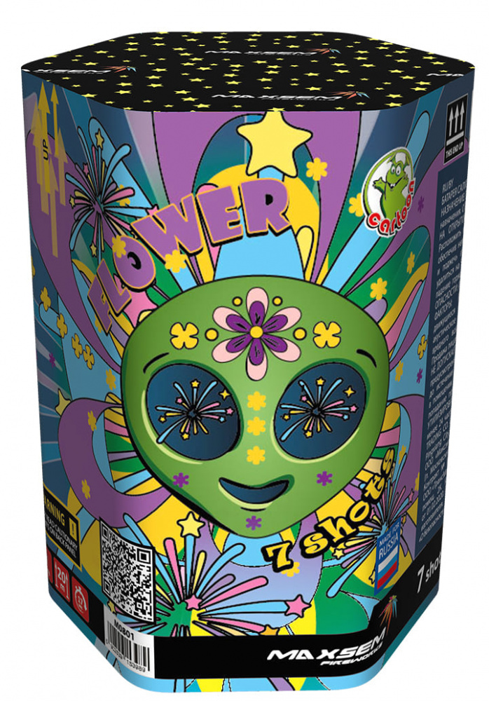 Батарея салютов "Flower" 7 залп. (1/72),