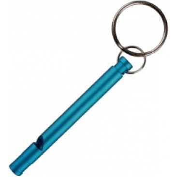 Брелок Свисток тонкий алюминиевый