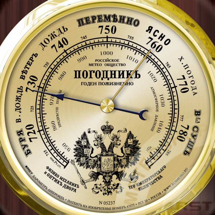 Погодникъ "Морской" деревянный