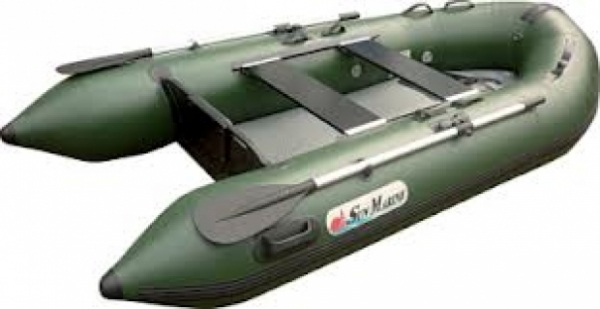 Лодка SDP-365 (green/black) A/L, 5+1 местная